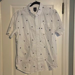 VANS mens button down